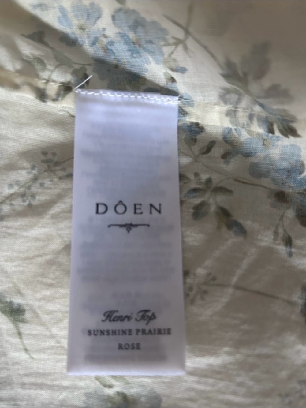 DOEN Henri top - Picture 7 of 7